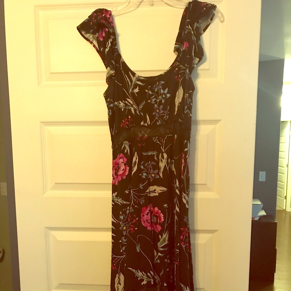 Express 3/4 lightweight summer dress